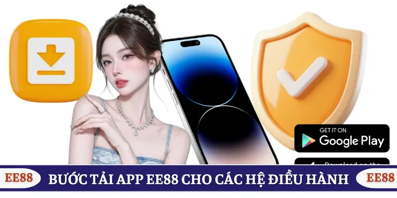 Các bước tải ứng dụng EE88 cho các hệ điều hành 