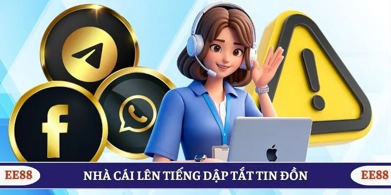 Nhà cái lên tiếng dập tắt tin đồn