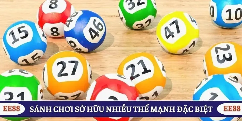 Sảnh chơi sở hữu nhiều thế mạnh đặc biệt