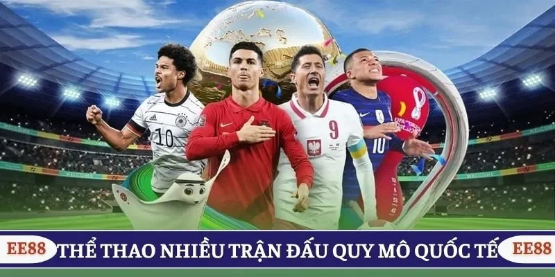 Theo dõi thể thao có nhiều trận đấu quy mô tầm cỡ quốc tế